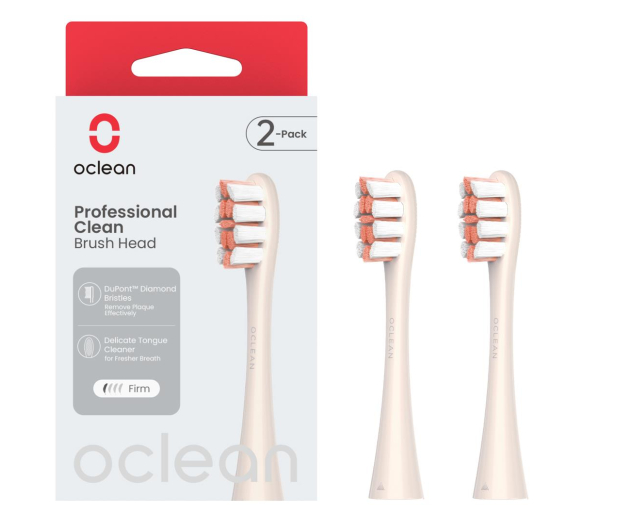 Oclean Końcówki do szczoteczki P1C8 złoty 2 szt. - 1213170 - zdjęcie